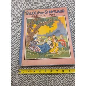 Vintage 1941 Tales From Storyland Hardcover Book- 15 Stories With Illustrations
